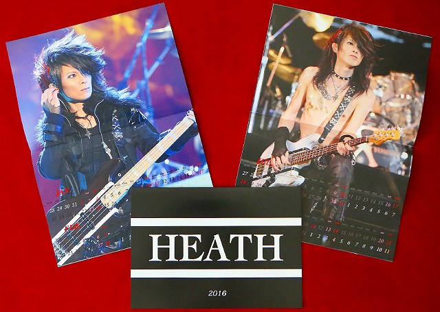 HEATH XJAPAN サイン入りポスター　B3